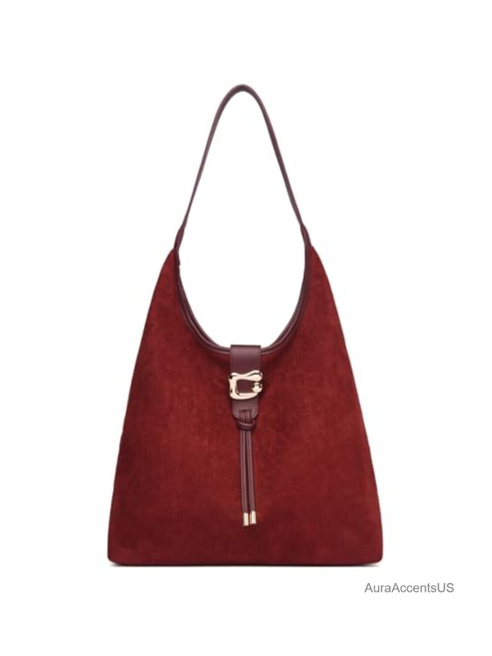 Suede Tote Bag Large Slouchy Faux Leather Hobo Purse for Work Travel